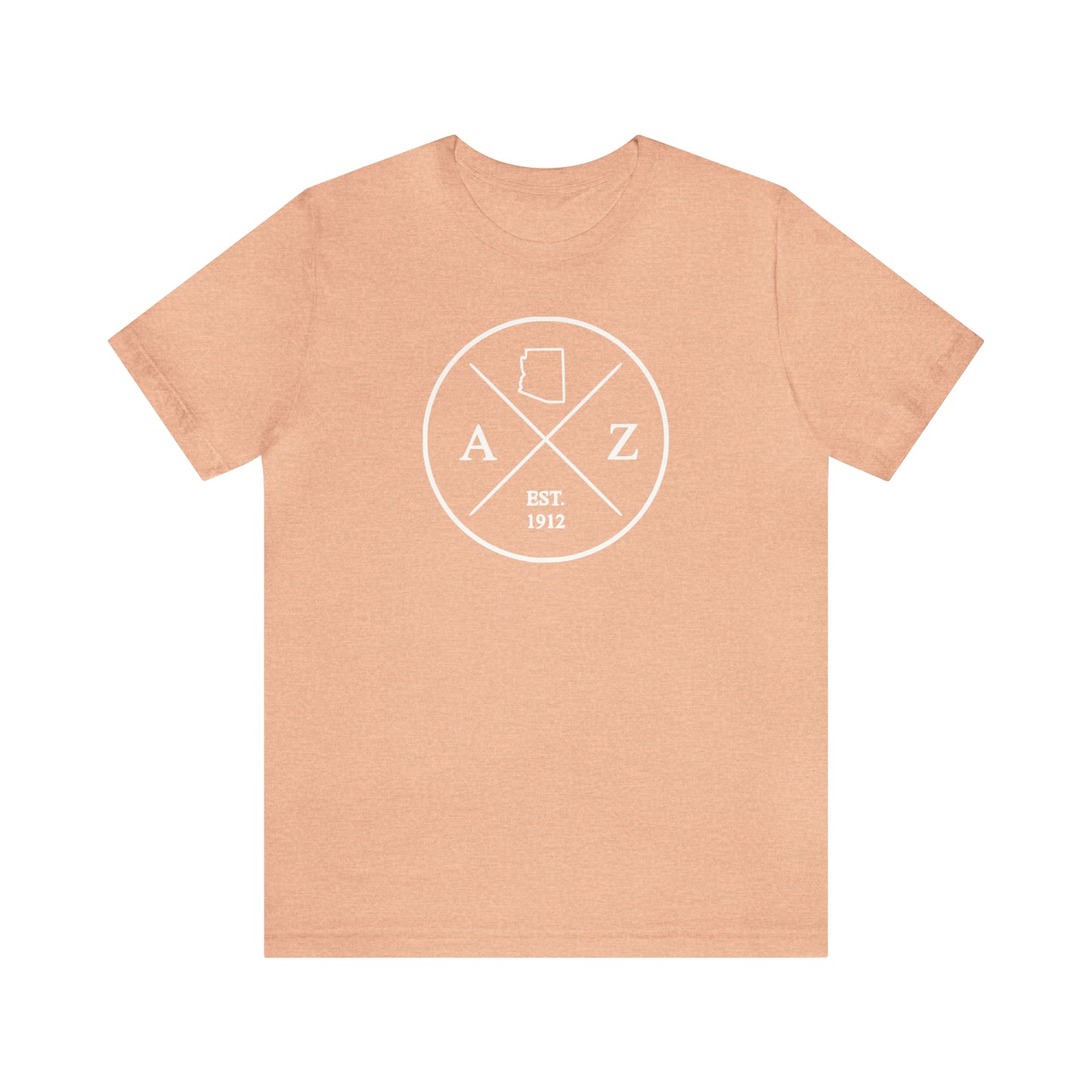 Arizona Crossed Emblem w/ White Print