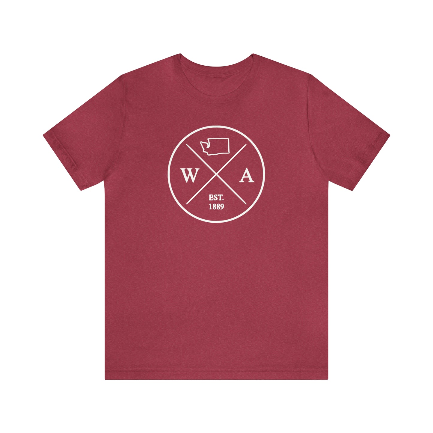 Washington Crossed Emblem w/ White Print