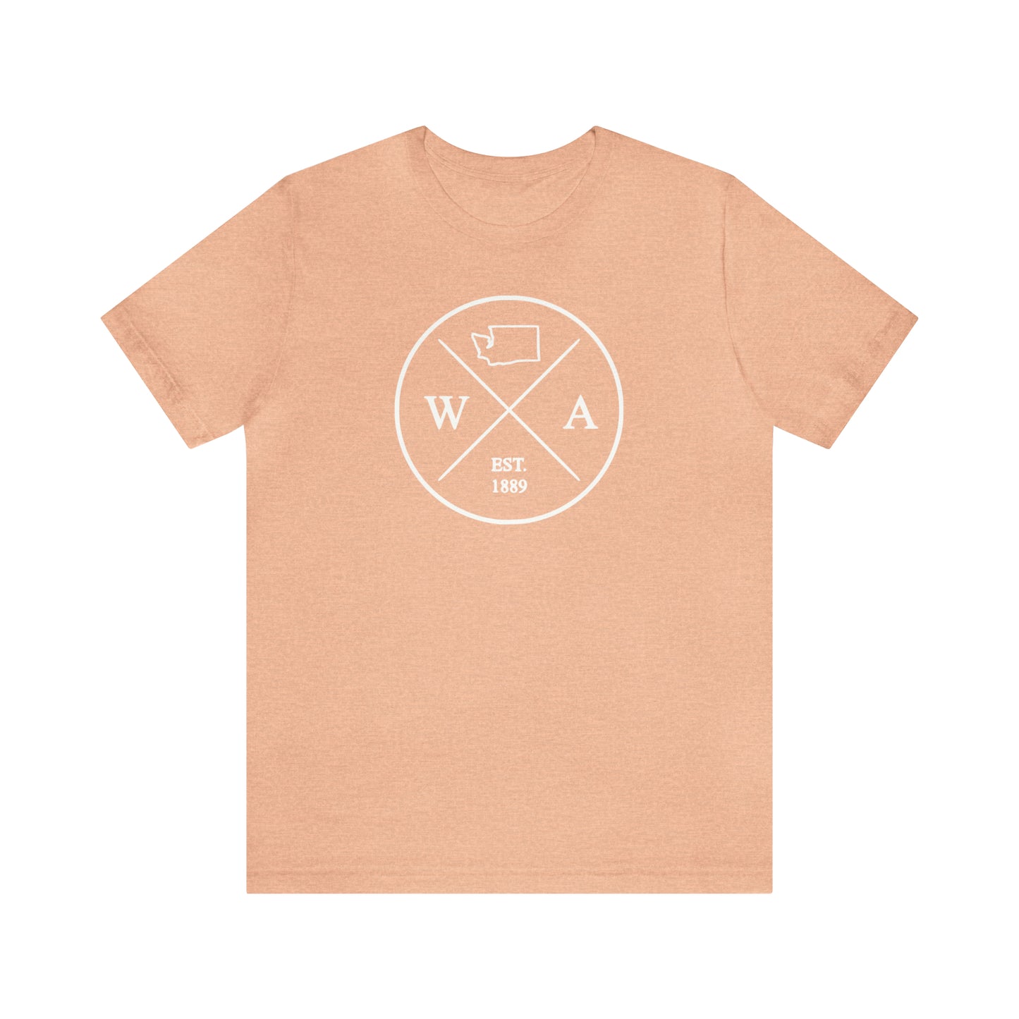 Washington Crossed Emblem w/ White Print