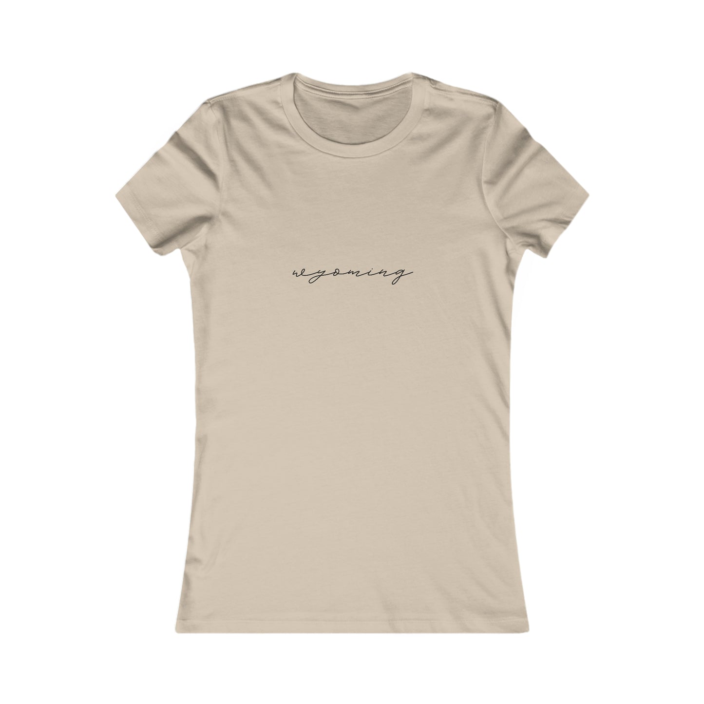 Wyoming Cursive Women's Shirt