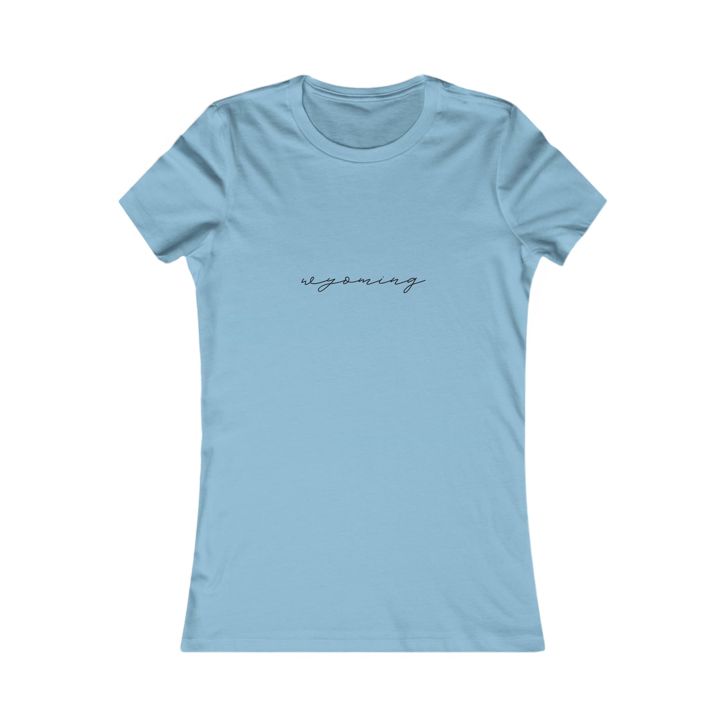 Wyoming Cursive Women's Shirt