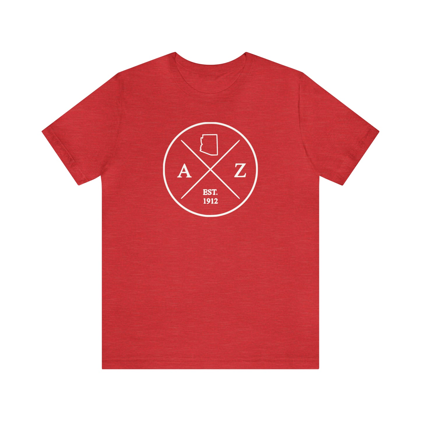 Arizona Crossed Emblem w/ White Print