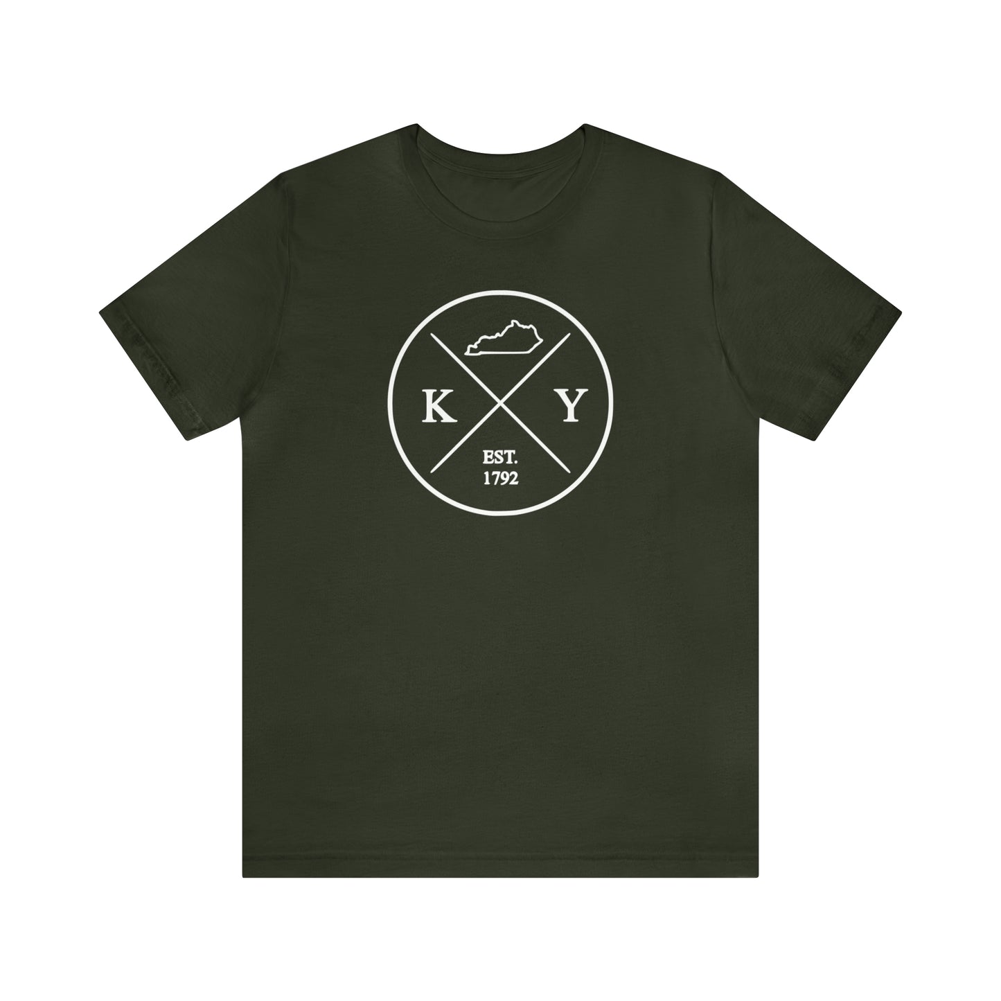 Kentucky Crossed Emblem w/ White Print
