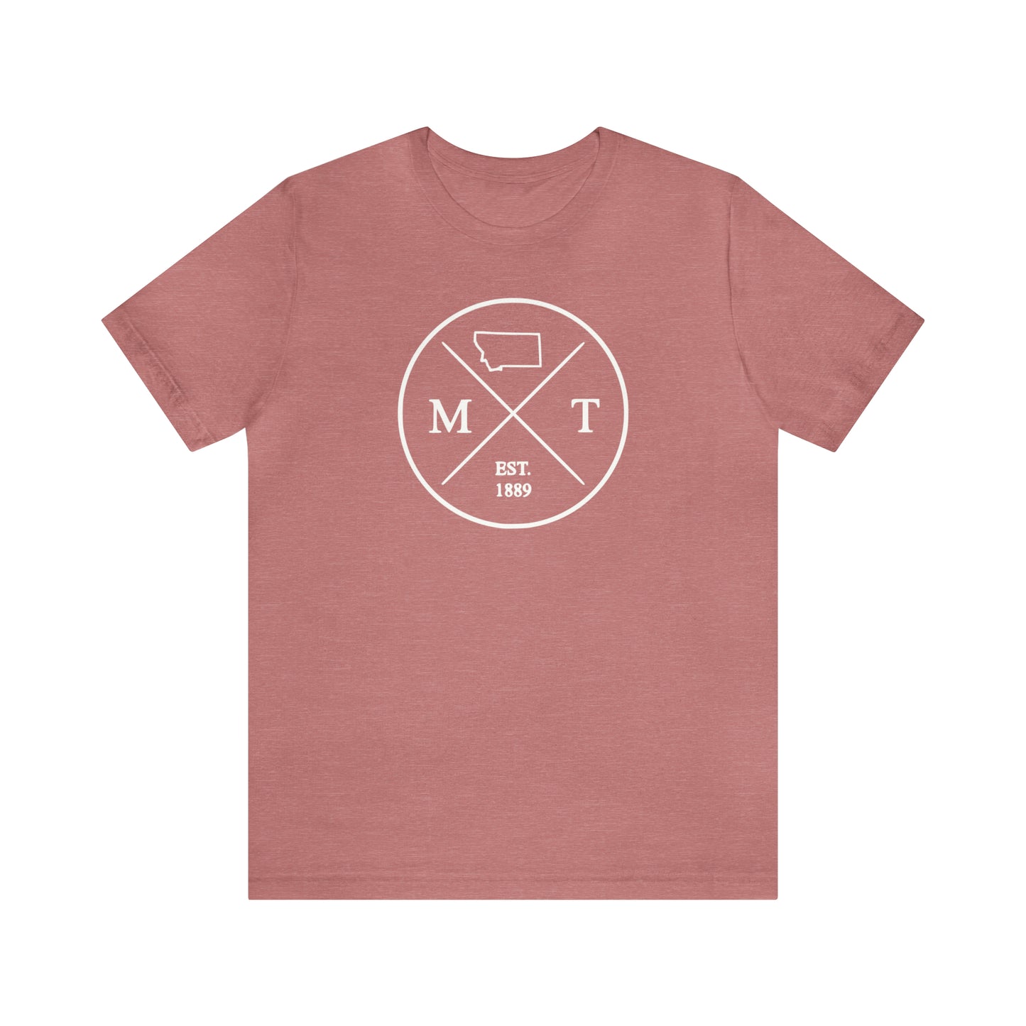 Montana Crossed Emblem w/ White Print