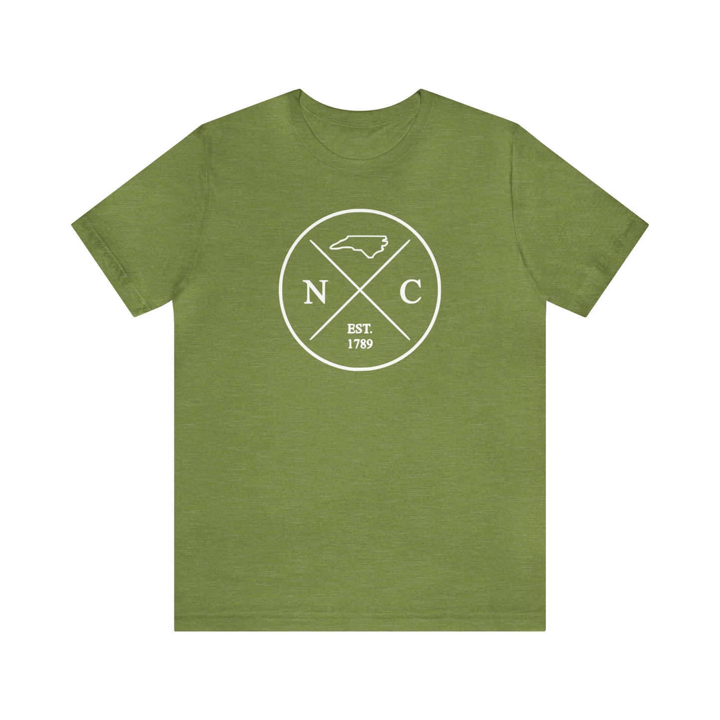 North Carolina Crossed Emblem w/ White Print