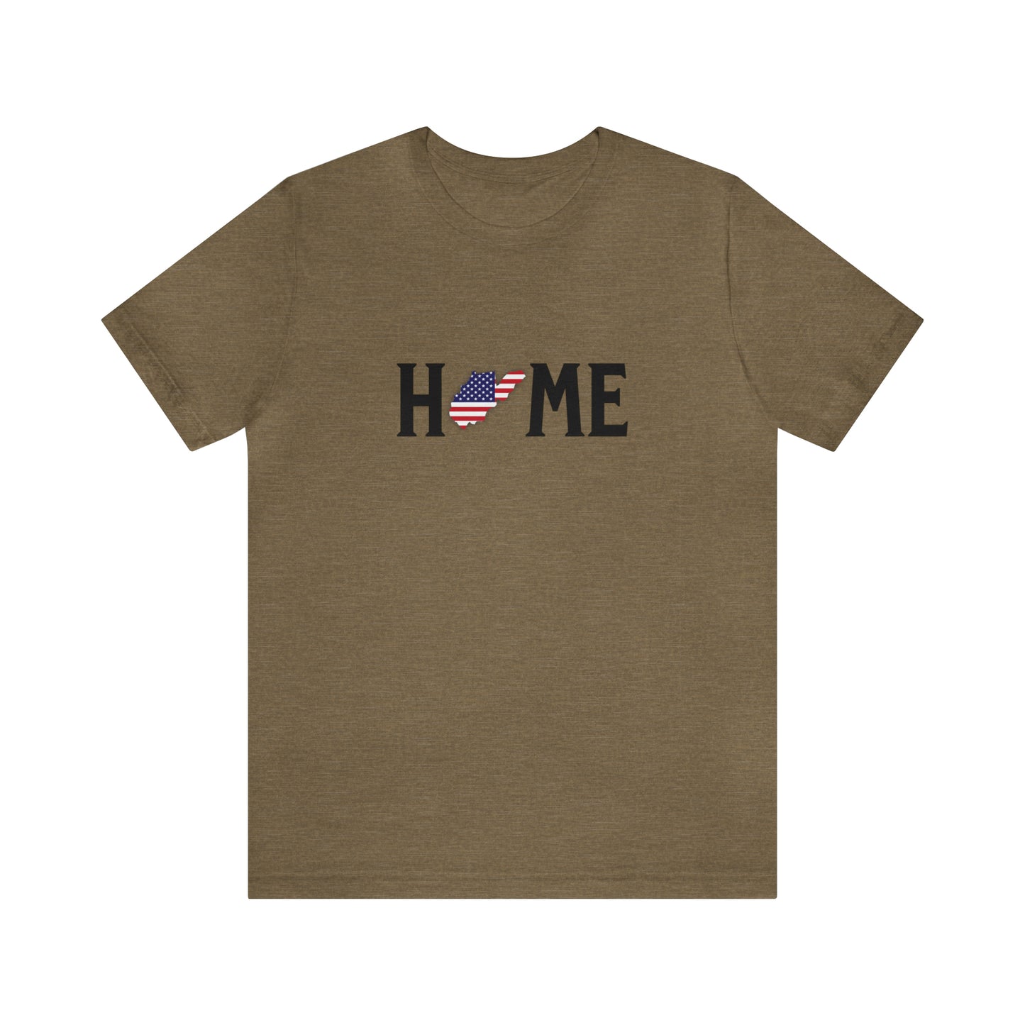 West Virginia HOME US Flag