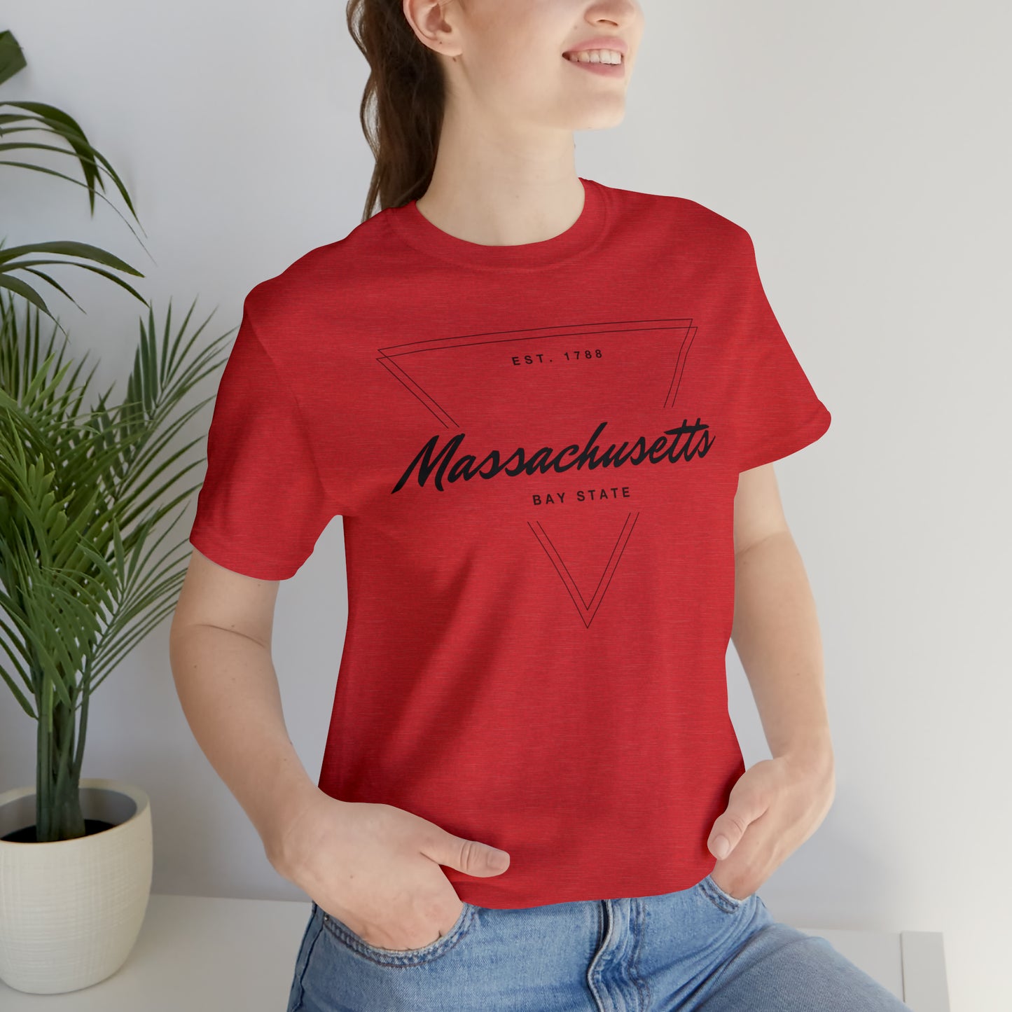 Massachusetts Geometric Shirt