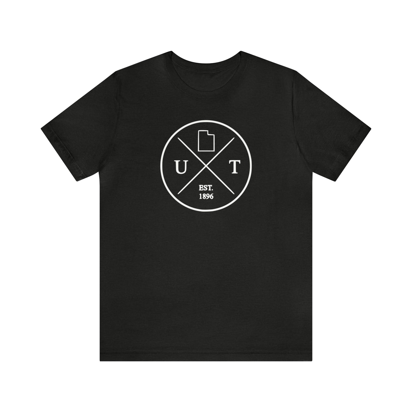 Utah Crossed Emblem w/ White Print