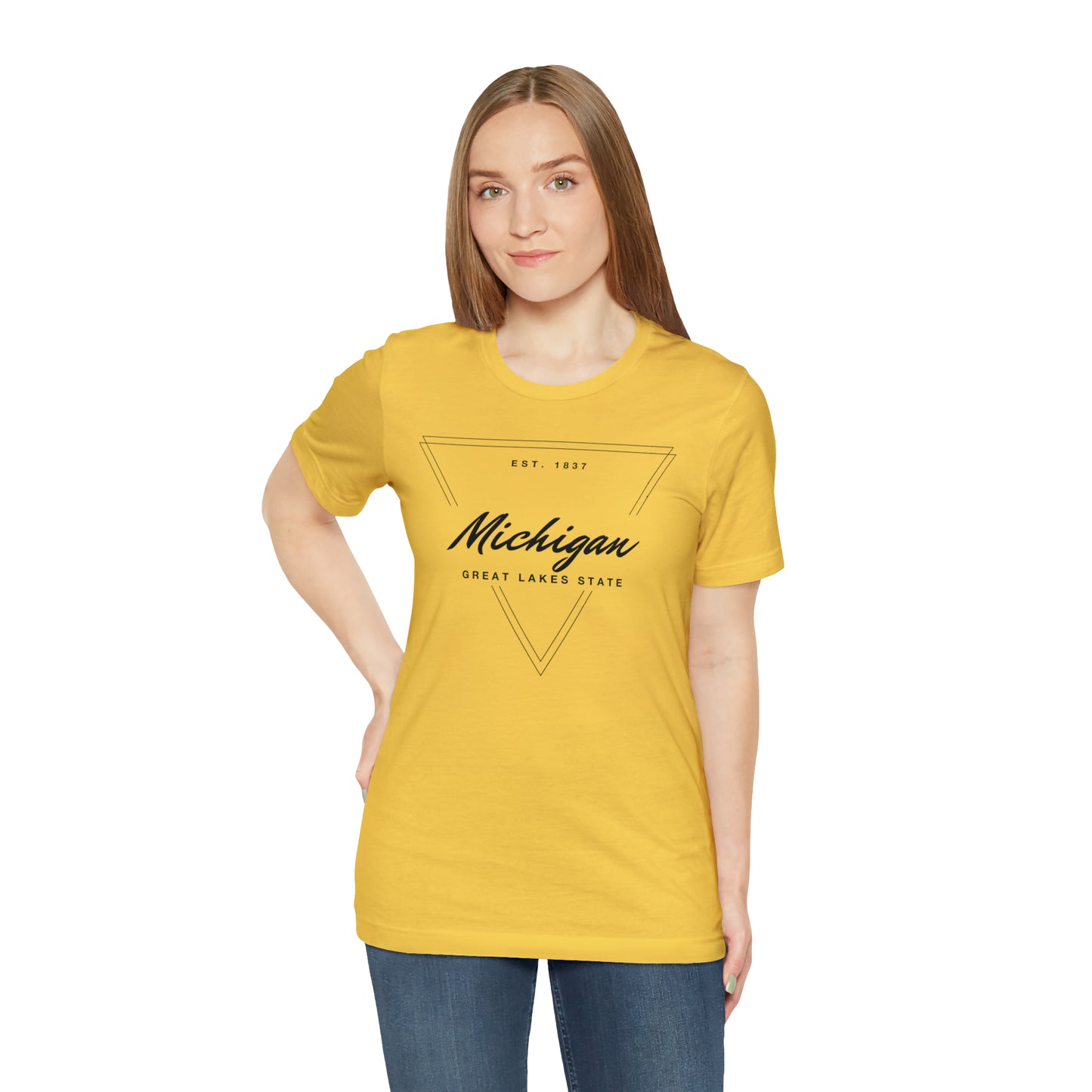 Michigan Geometric Shirt