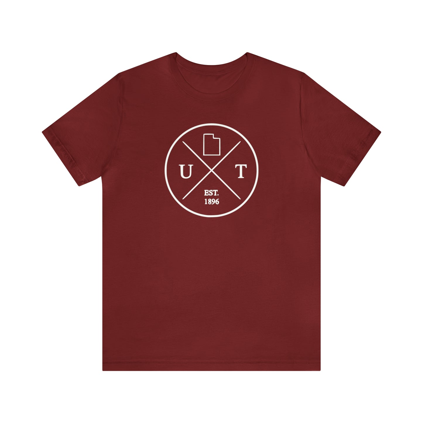 Utah Crossed Emblem w/ White Print