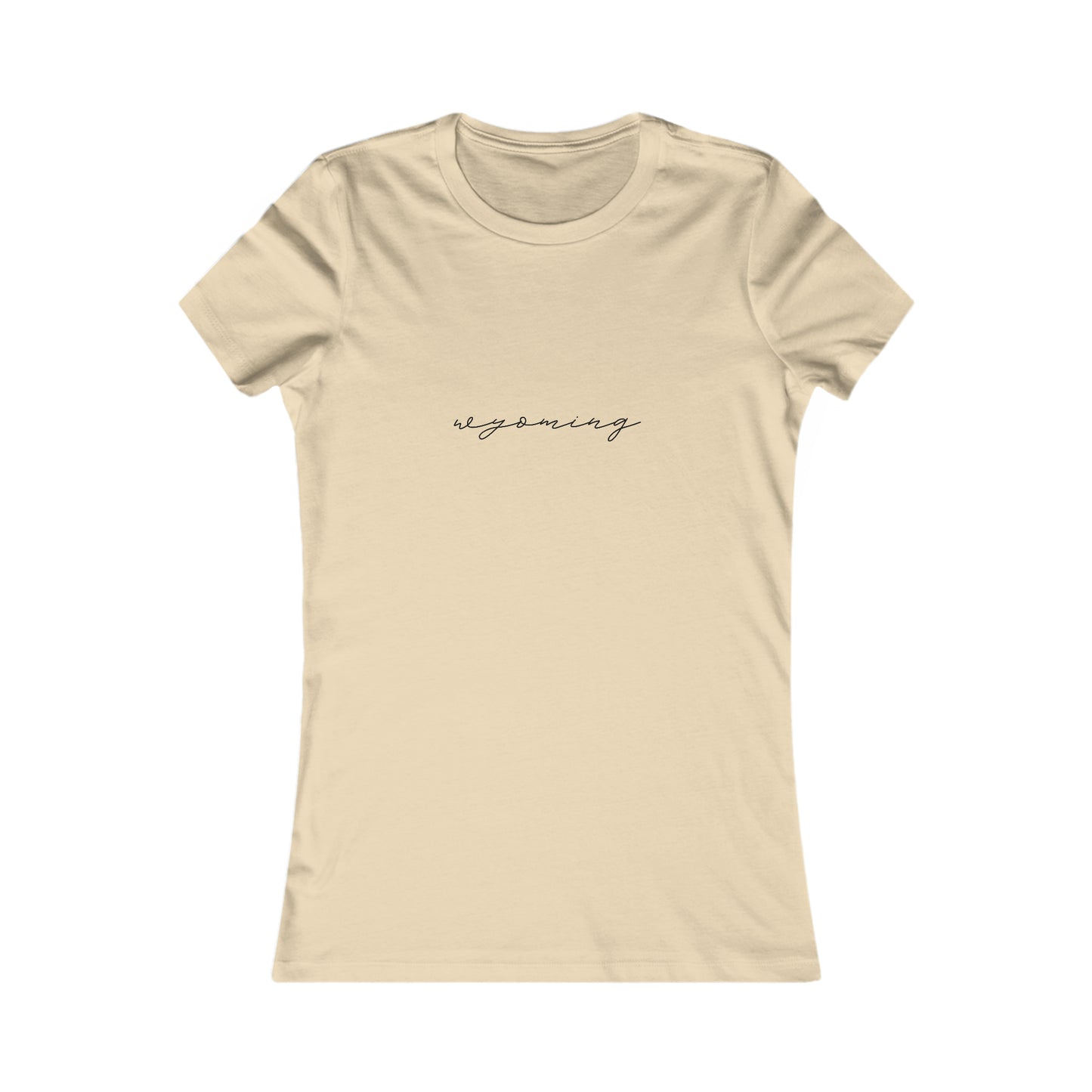 Wyoming Cursive Women's Shirt