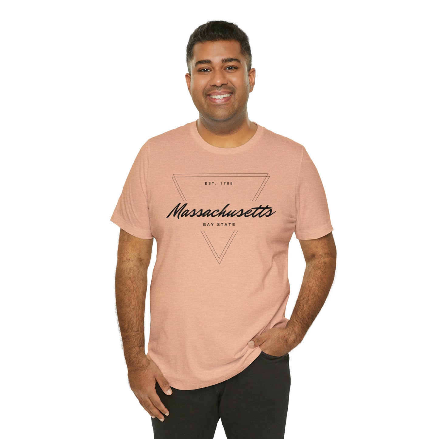 Massachusetts Geometric Shirt