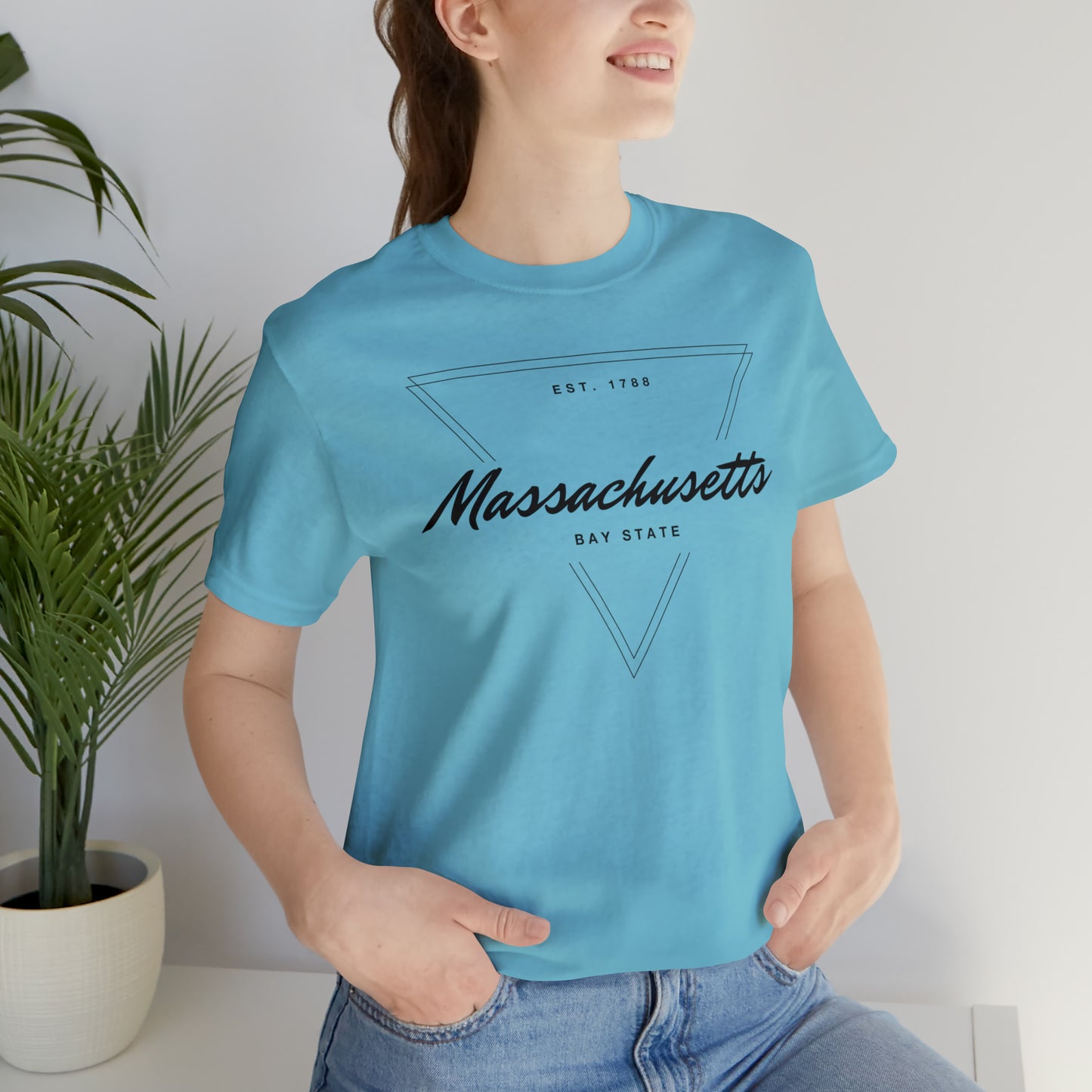 Massachusetts Geometric Shirt