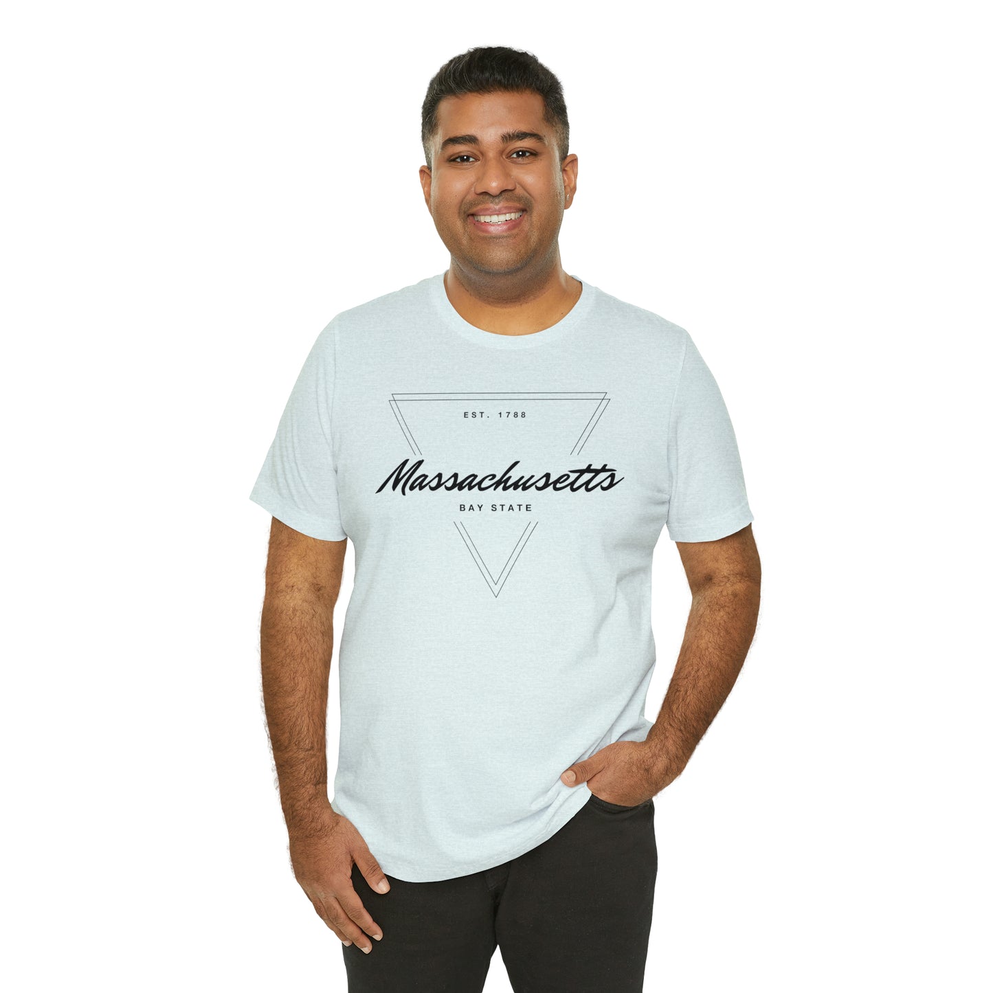 Massachusetts Geometric Shirt