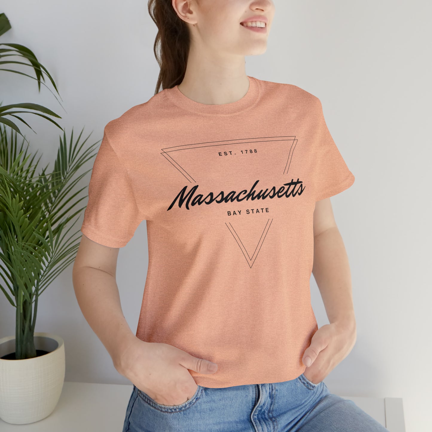 Massachusetts Geometric Shirt