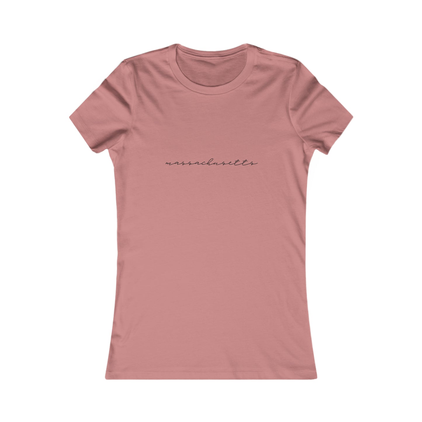 Massachusetts Cursive Women's Shirt