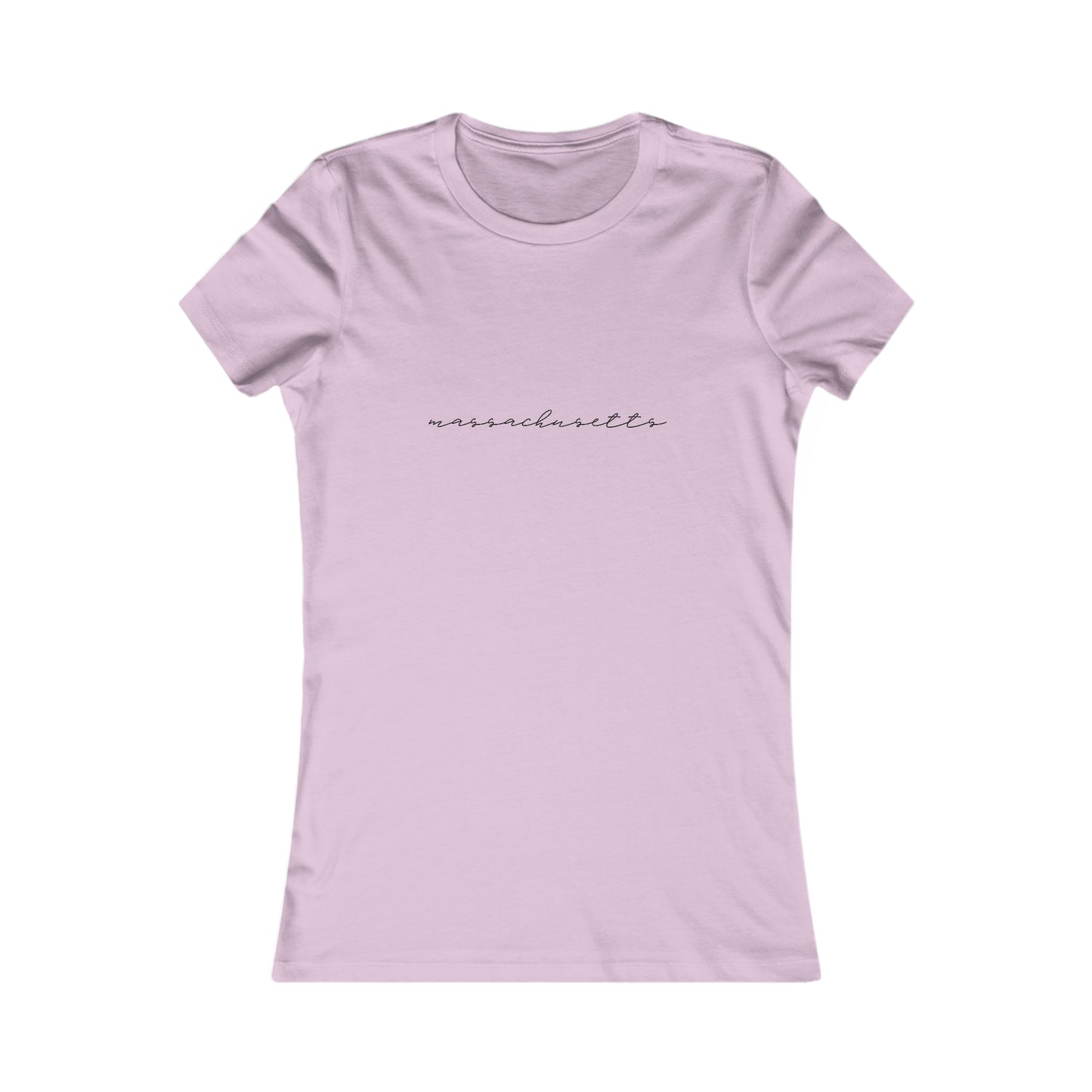 Massachusetts Cursive Women's Shirt