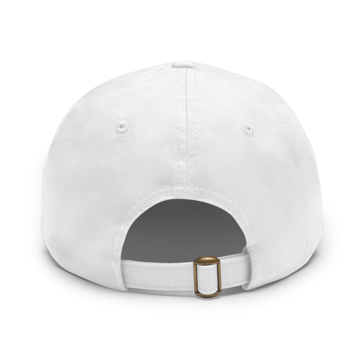 Rhode Island Dad Hat with Leather Patch