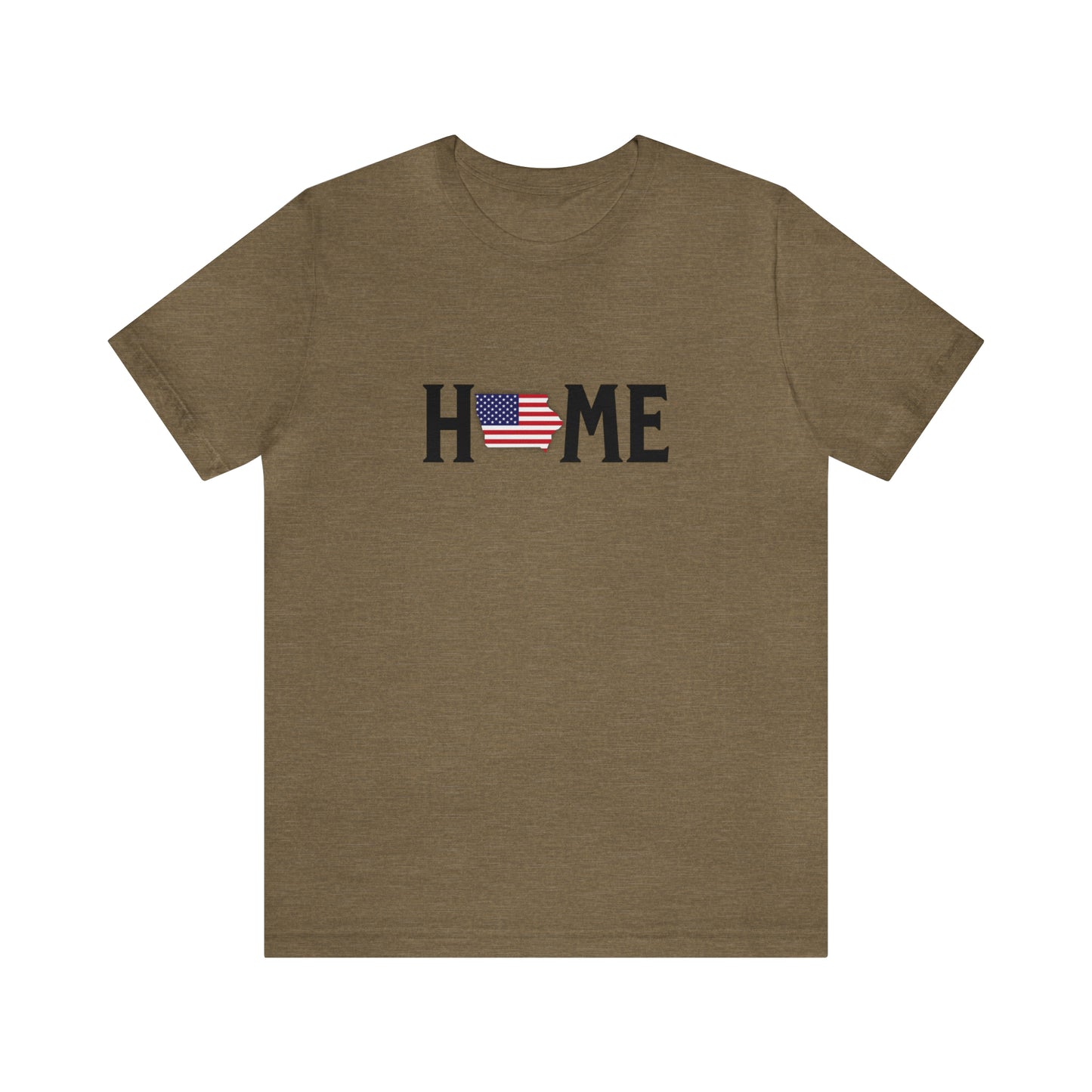 Iowa HOME US Flag