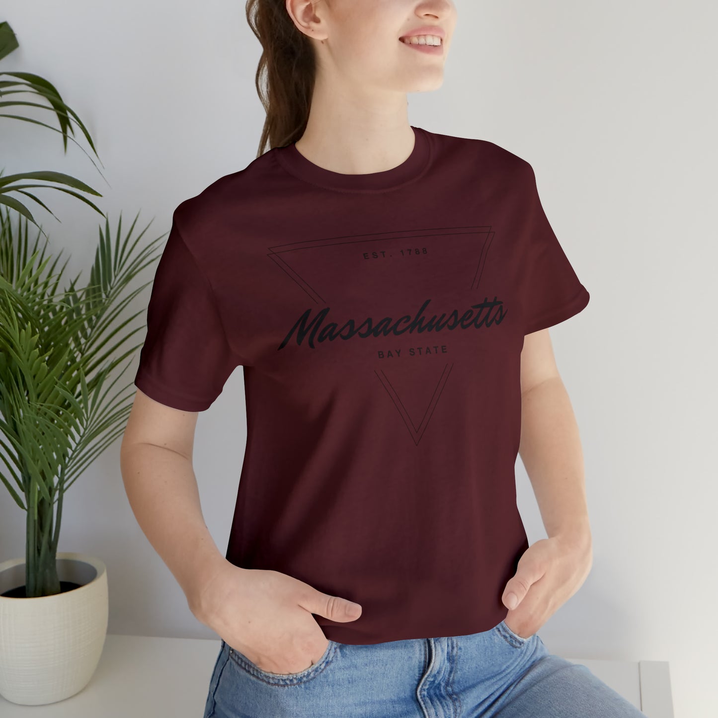 Massachusetts Geometric Shirt