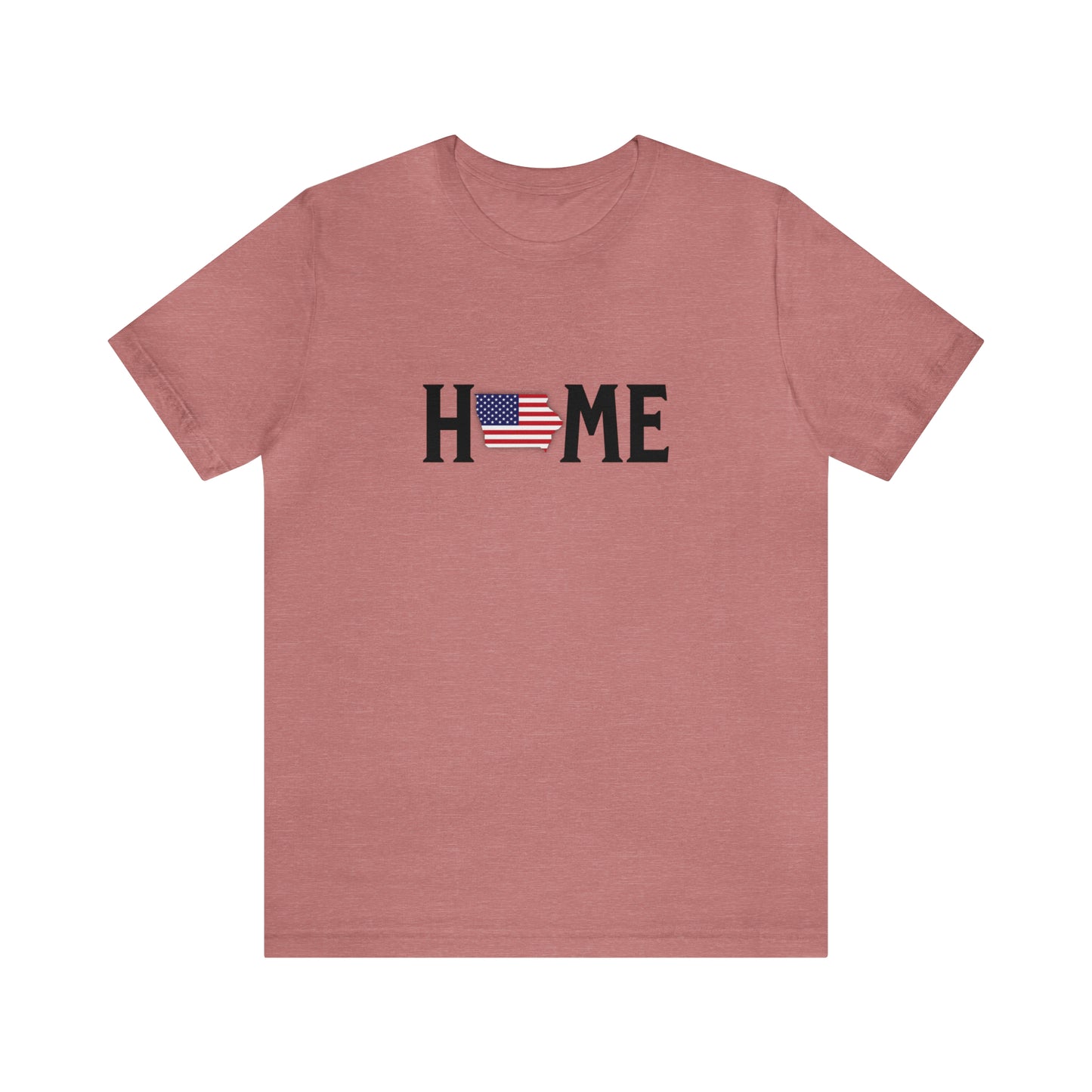 Iowa HOME US Flag