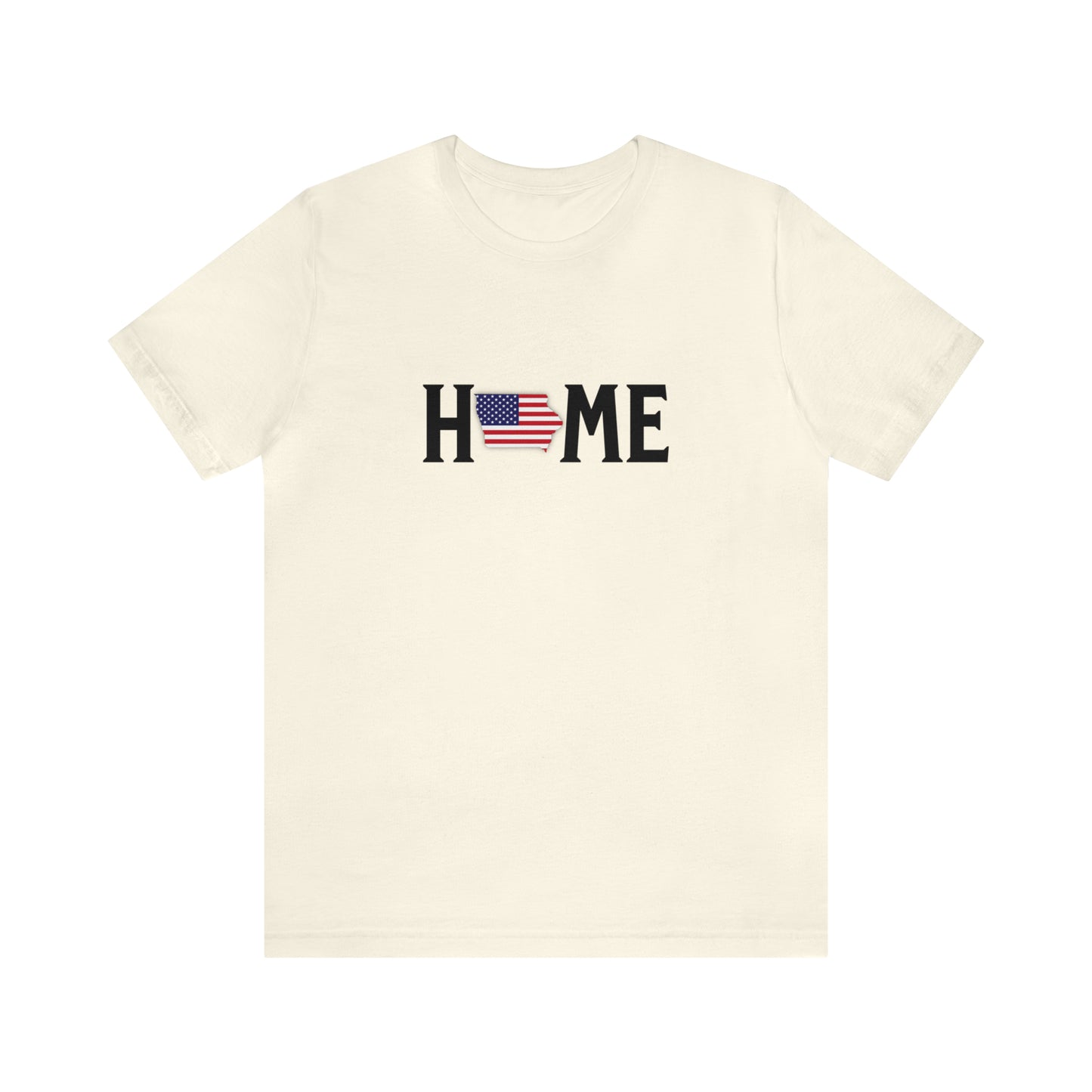 Iowa HOME US Flag