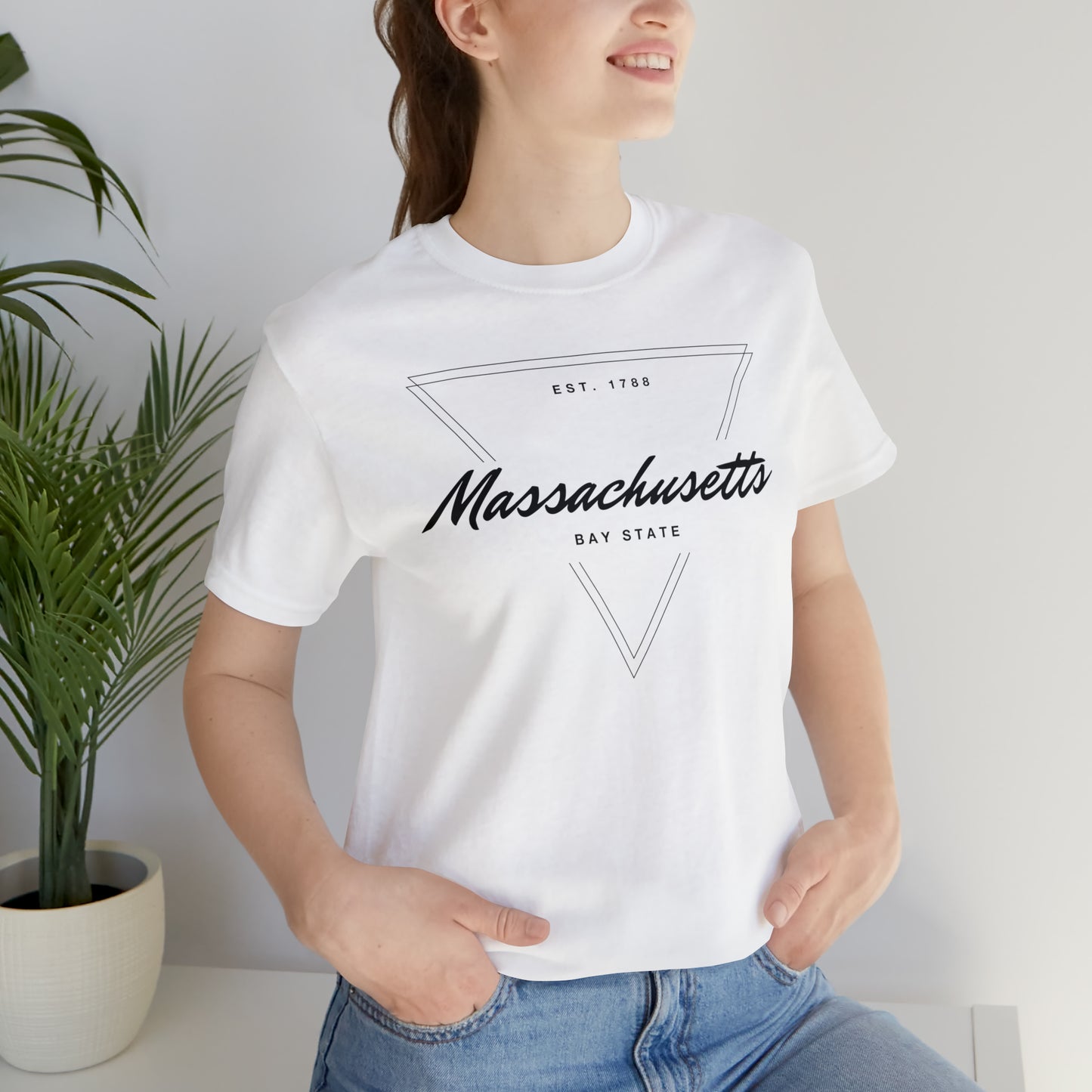 Massachusetts Geometric Shirt