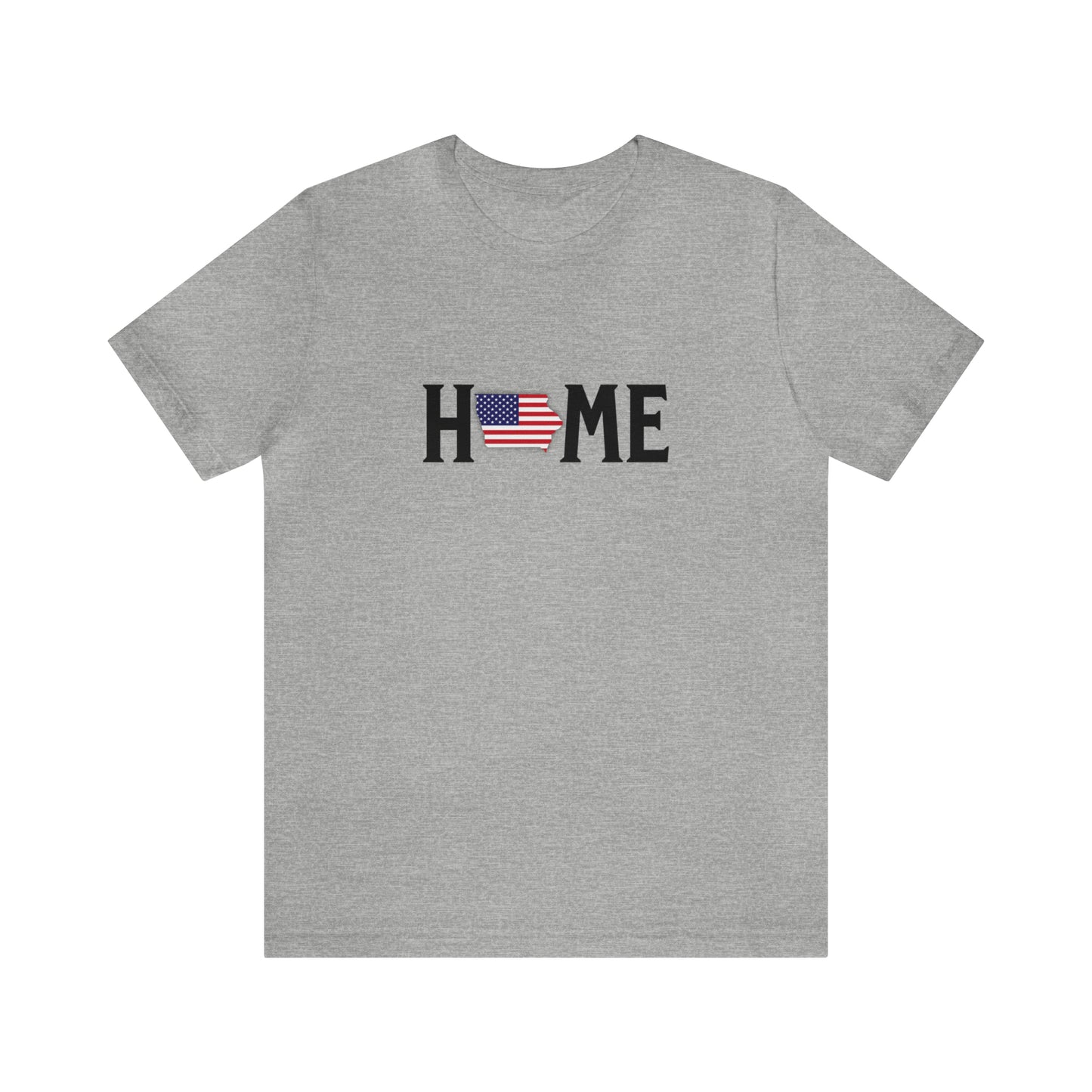 Iowa HOME US Flag