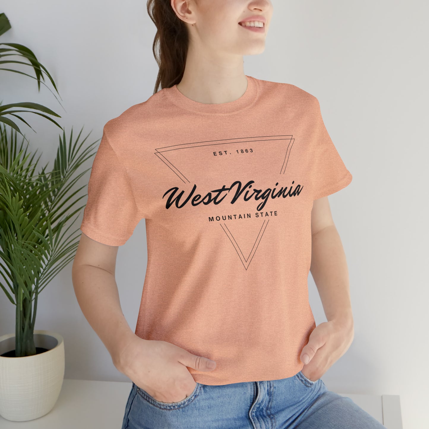 West Virginia Geometric Shirt